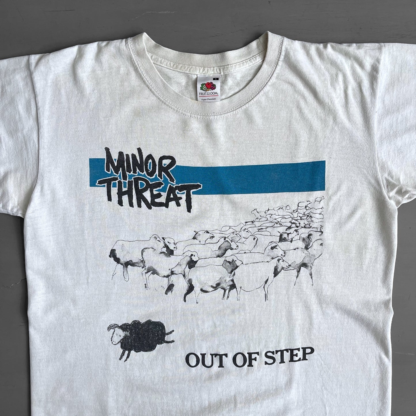 2000s Minor Threat Out Of Steps T-shirt (S/M)