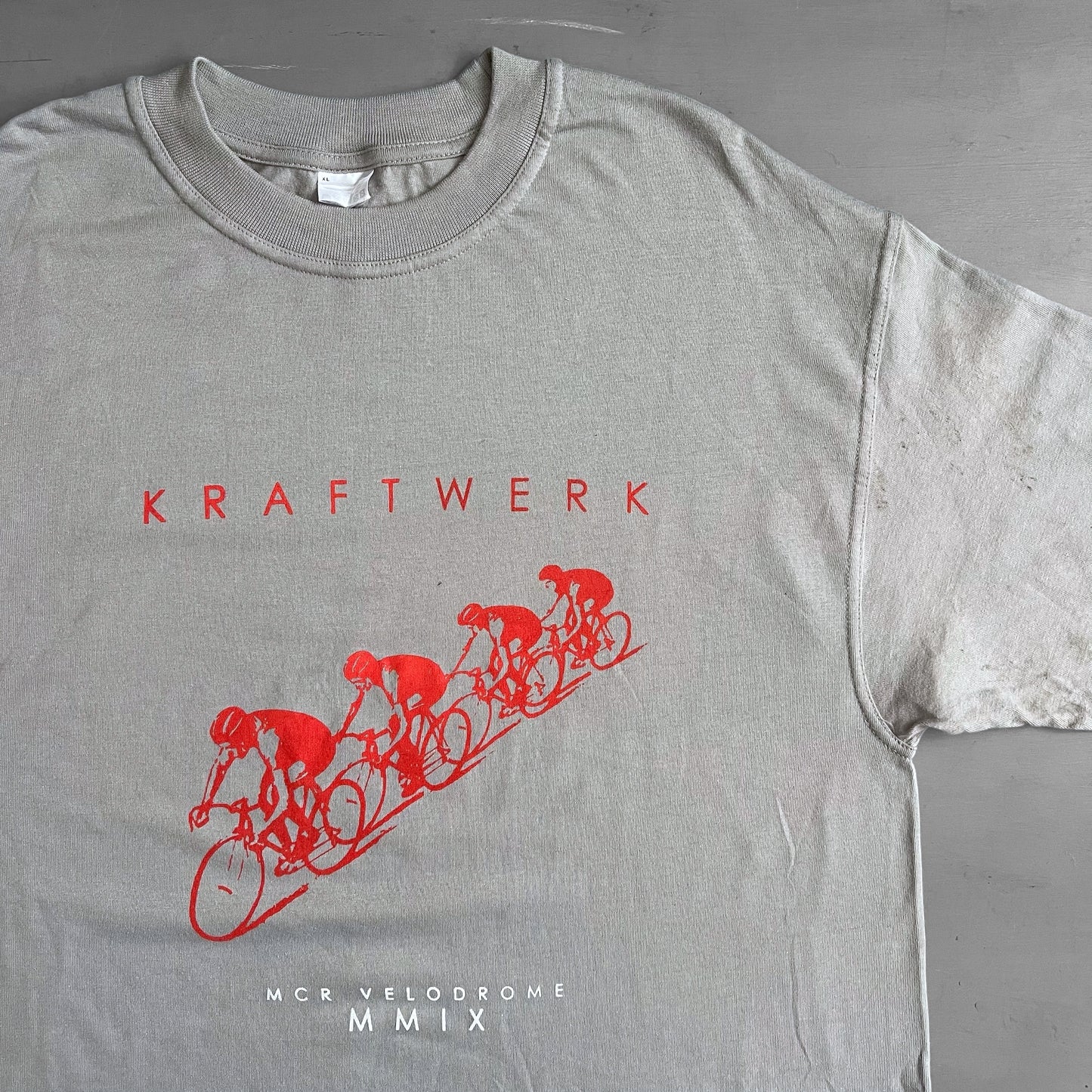 2000s Kraftwerk Mcr velodrome T-shirt (XL)