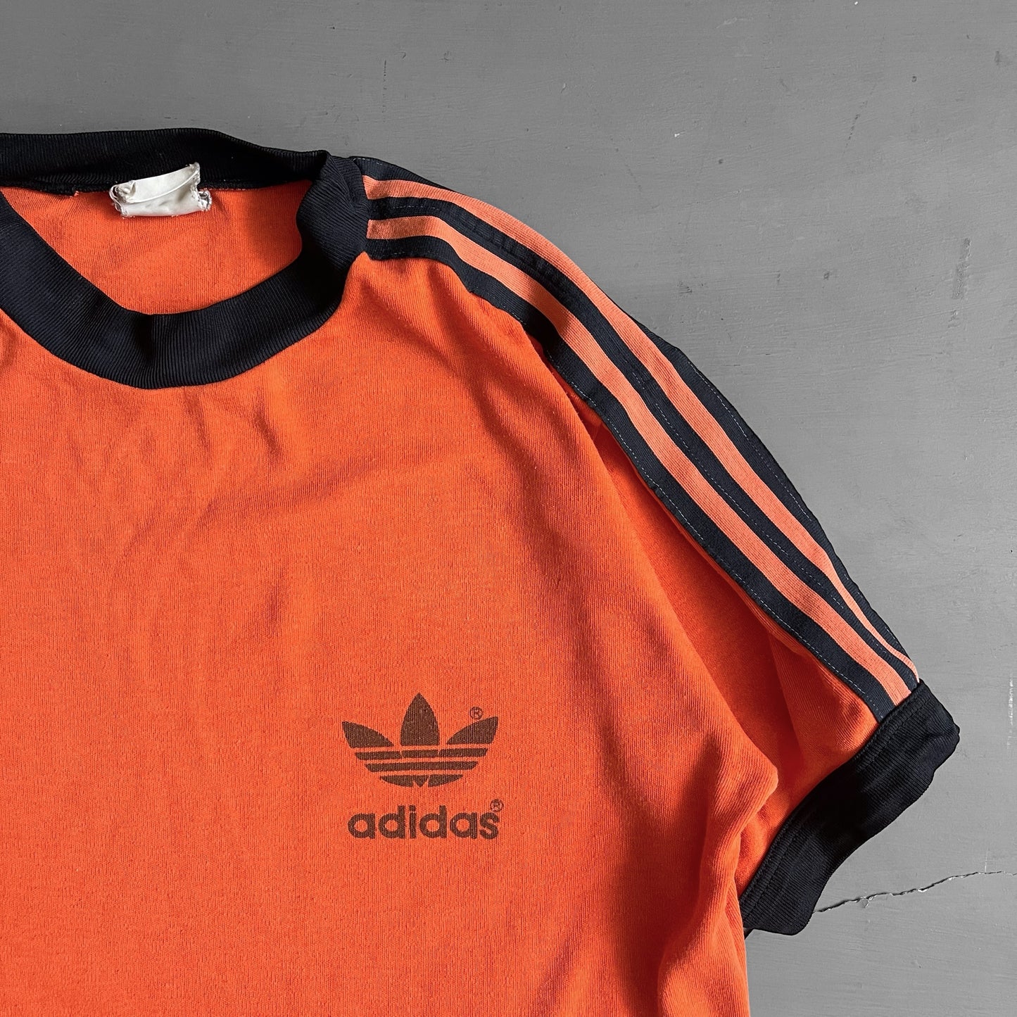 1990s Adidas originals ringer T-shirt (S/M)
