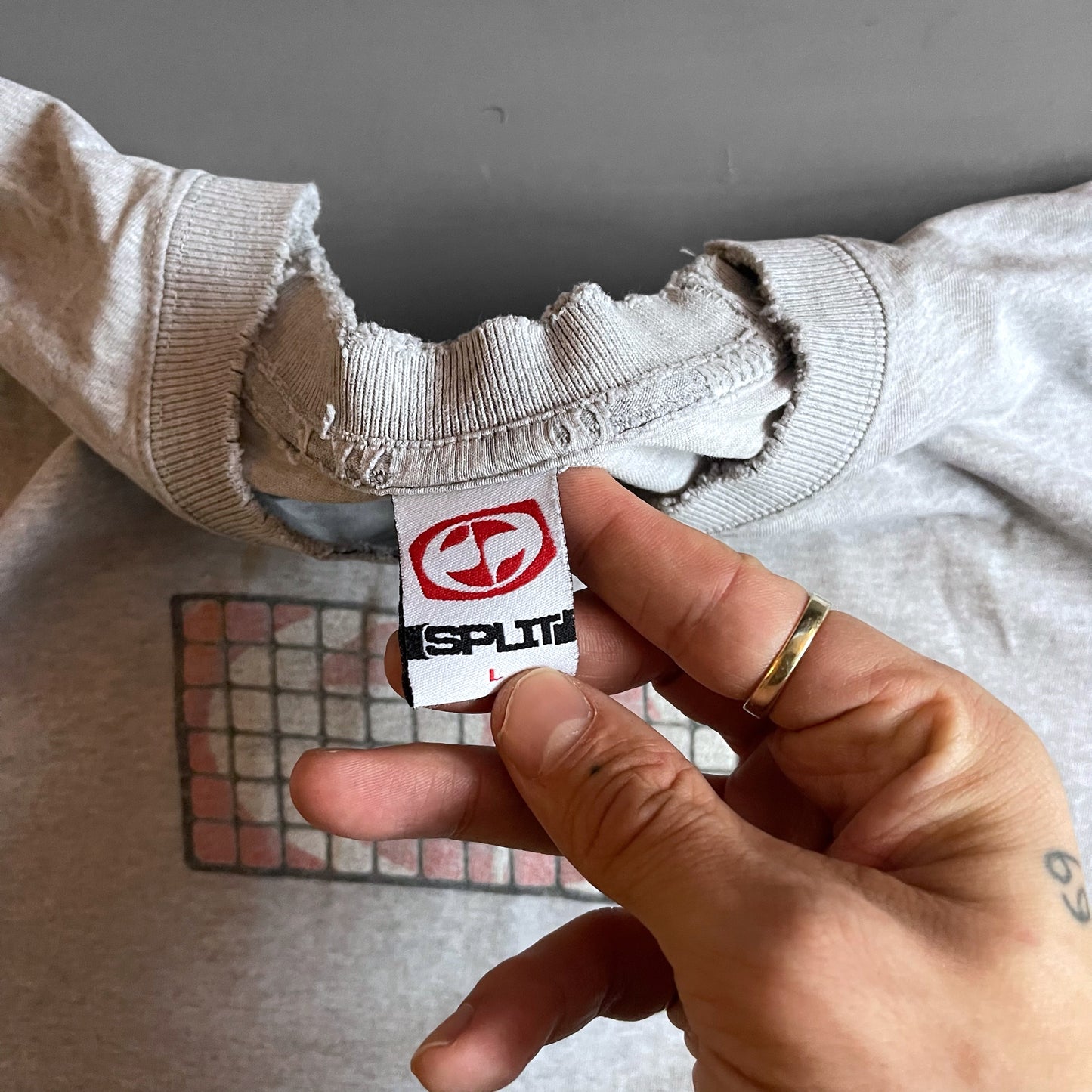 1990s Split Skateboards T-shirt (L)