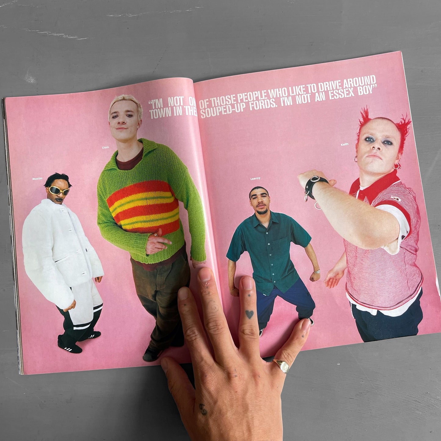 1996 The Face Magazine The Prodigy edition