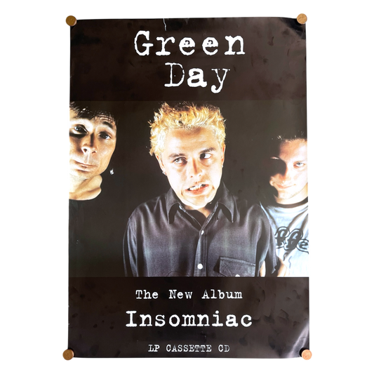 1995 original Greenday insomniac poster