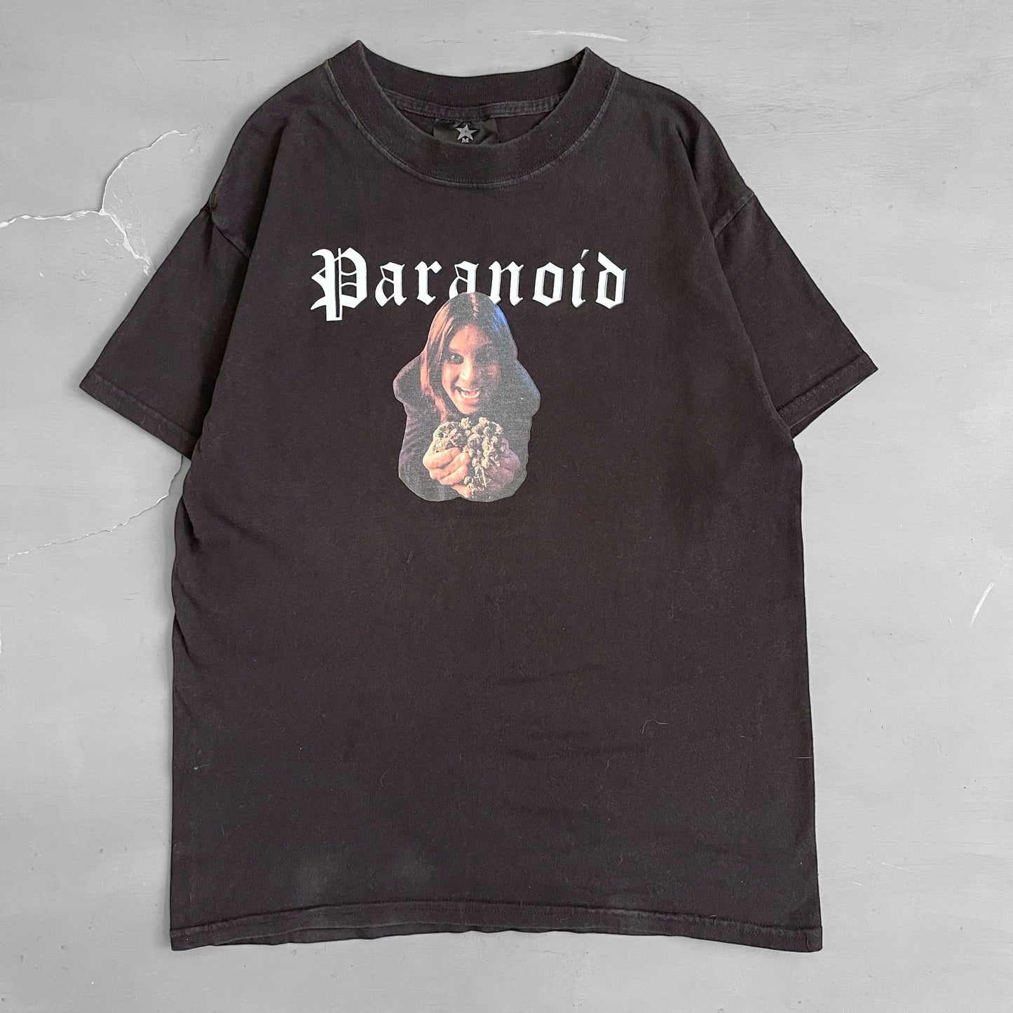 1990s Ozzy Osbourne Paranoid Serial Killer T-shirt (M)