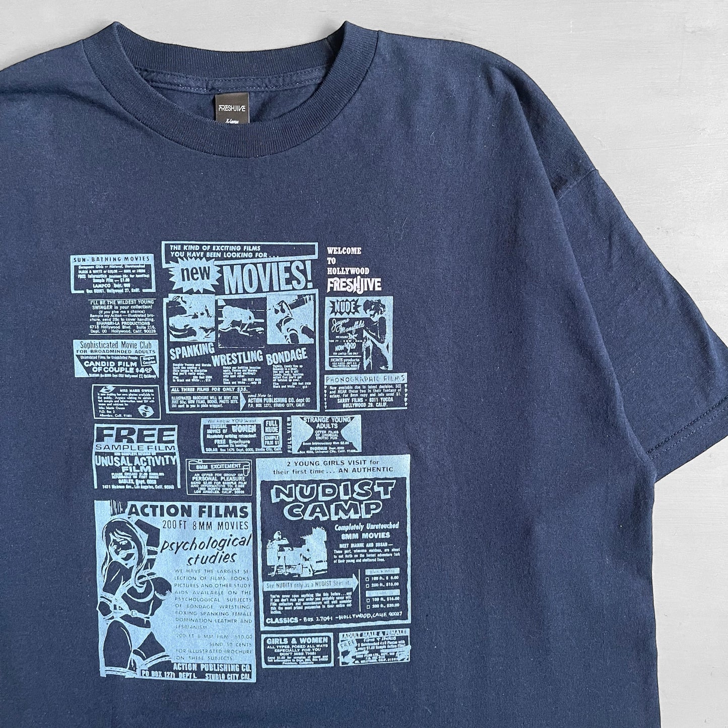 2000s Freshjive Hollywood T-shirt (XL)