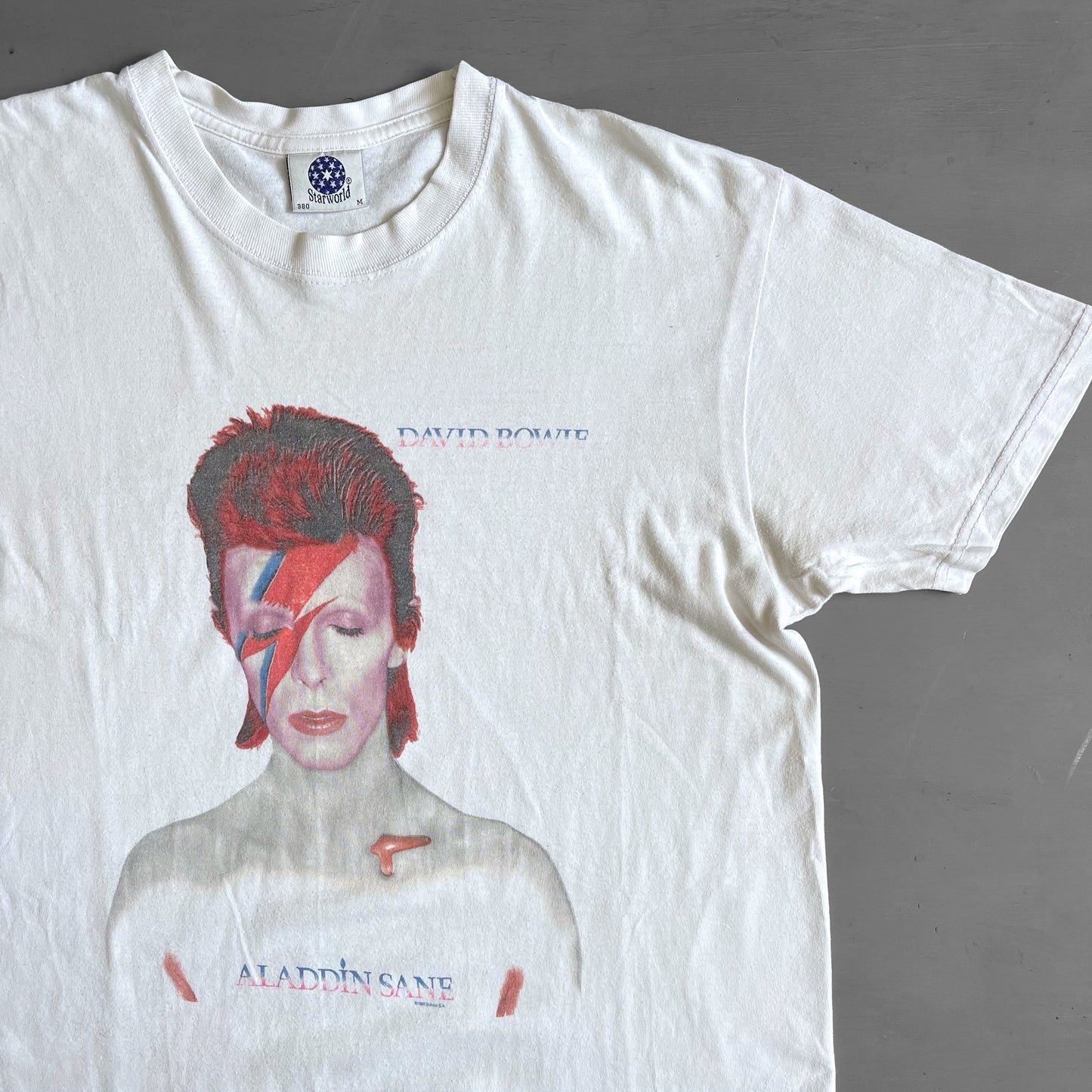 1998 Davie Bowie Aladdin sane T-shirt (M)