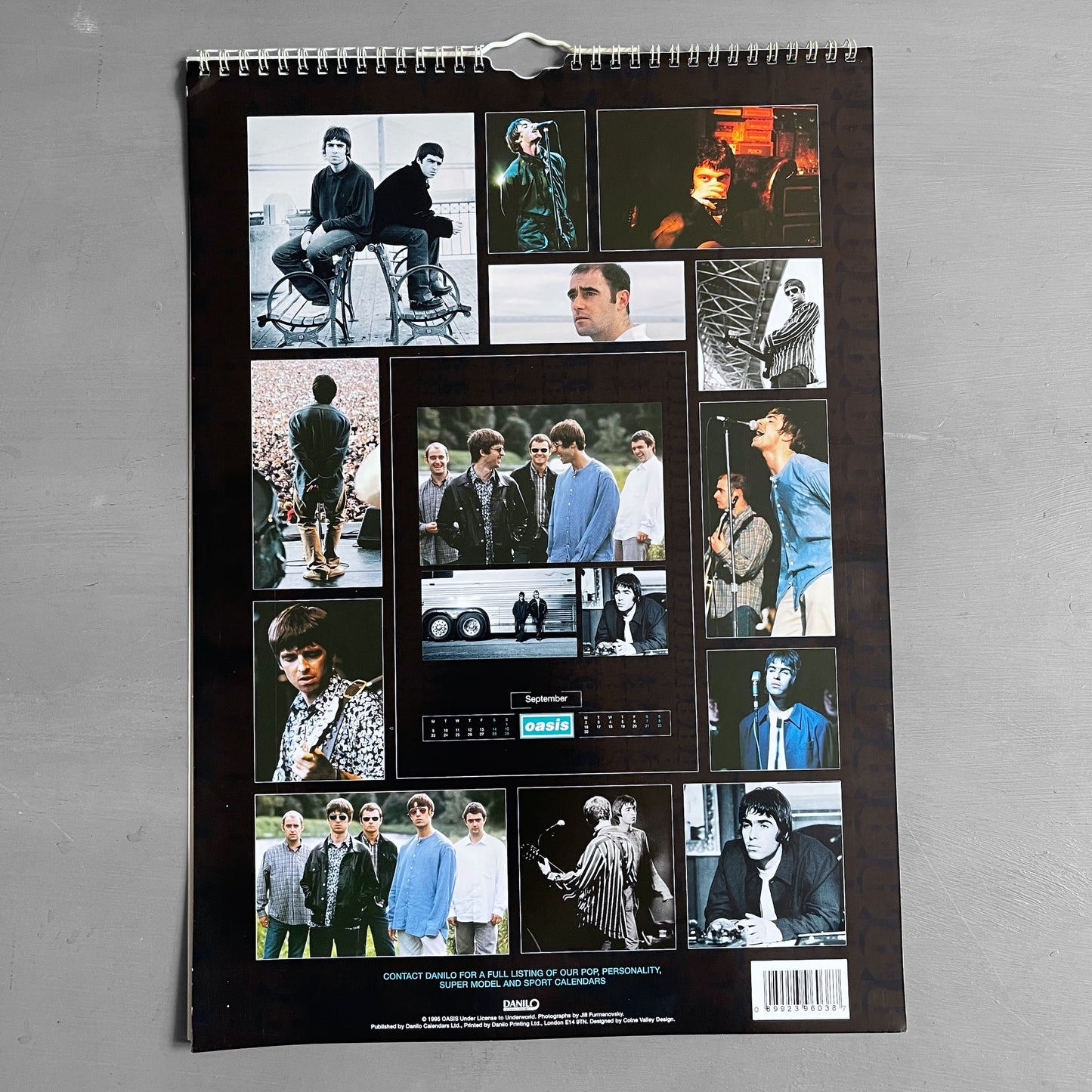 1996 Oasis calendar