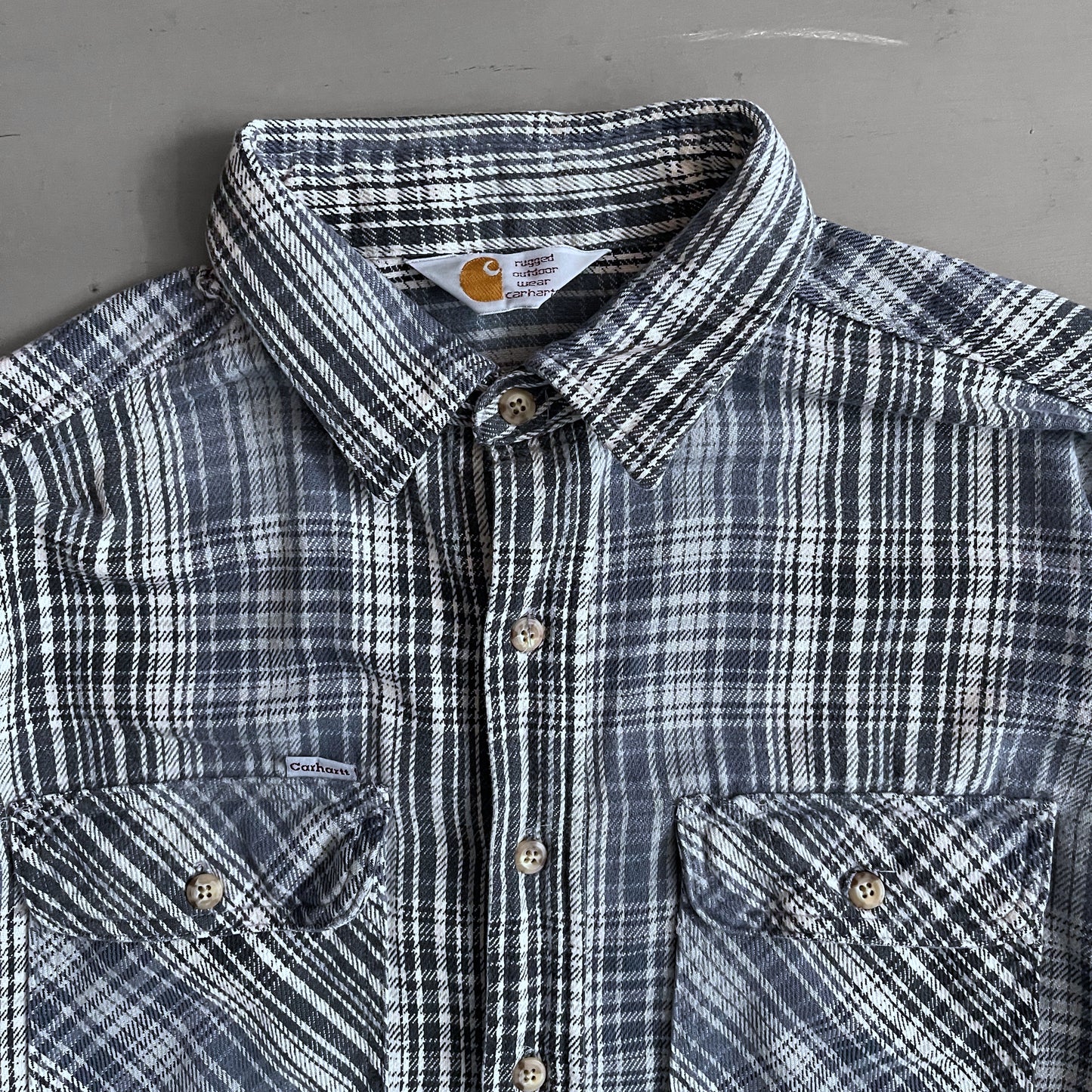 2000s Carhartt flannel shirt (L)