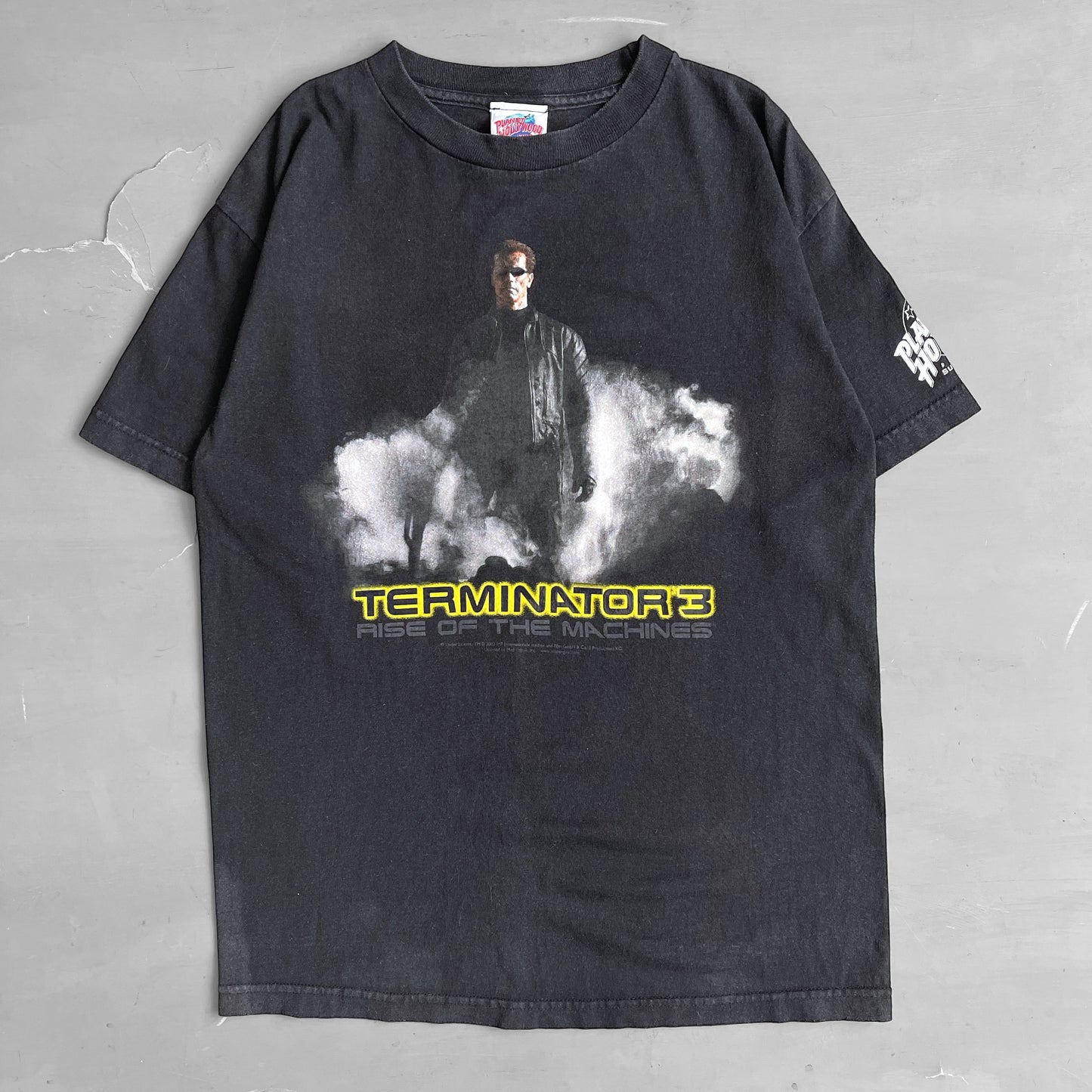 2003 Terminator 3: Rise of the machines planet Hollywood T-shirt (M)