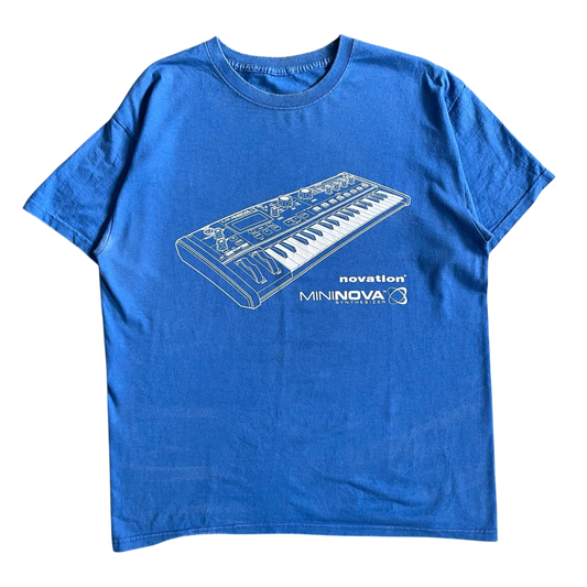 2000s Novation Mininova synthesizer T-shirt (M)