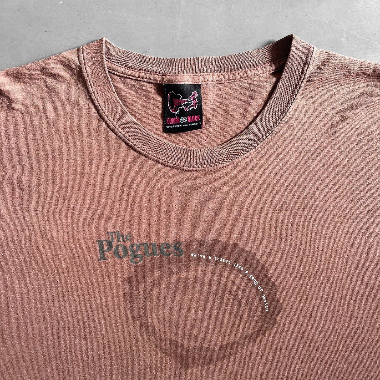 Early 2000s The Pogues T-shirt (L)