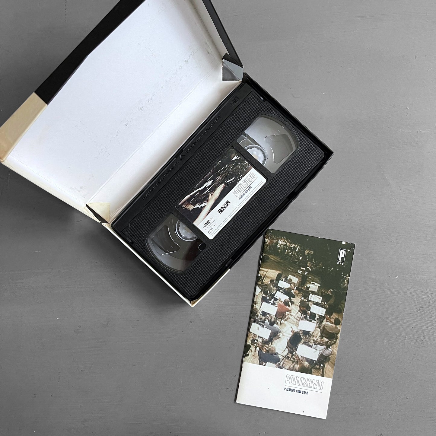 1998 Portishead NYC limited edition VHS