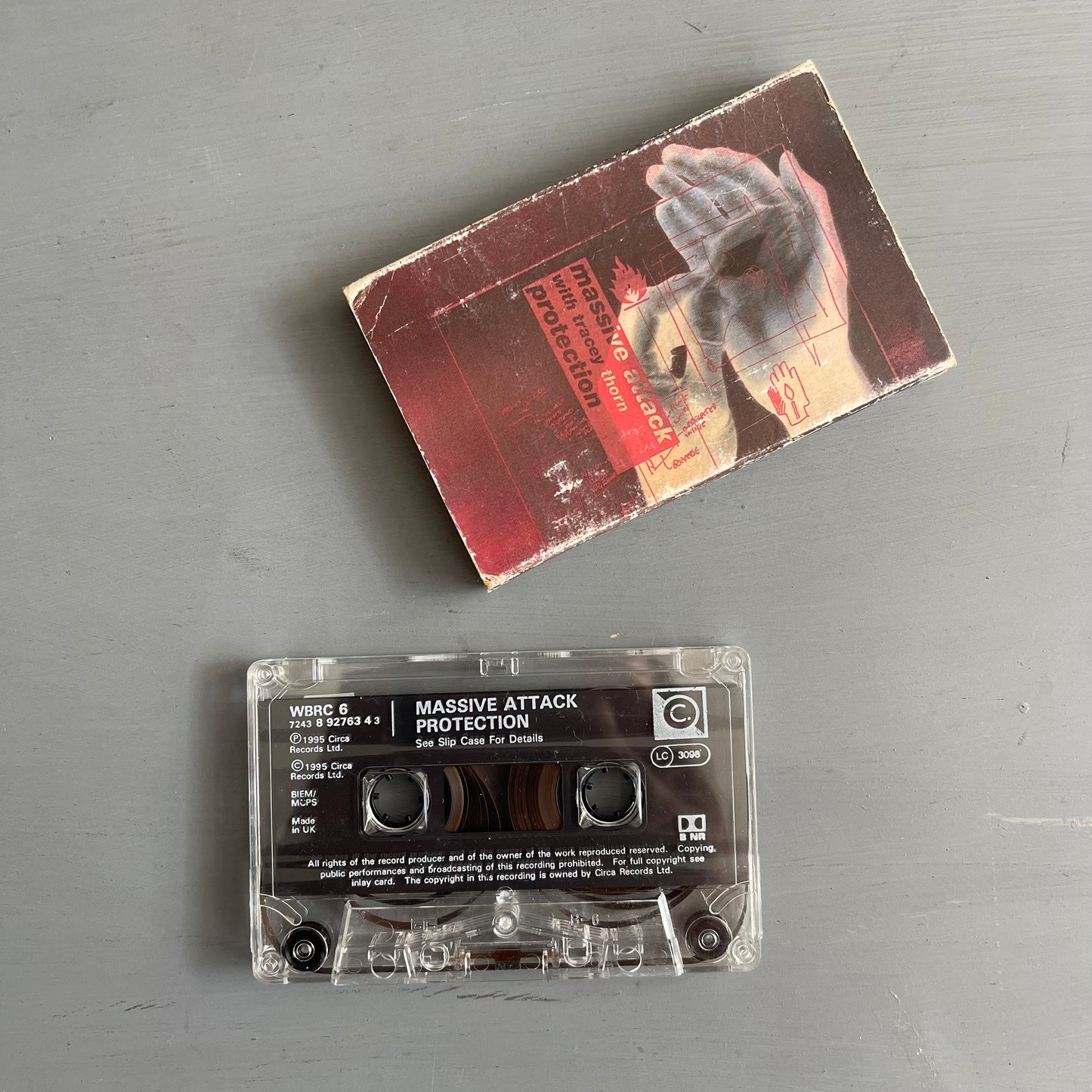 1995 Massive Attack protection cassette