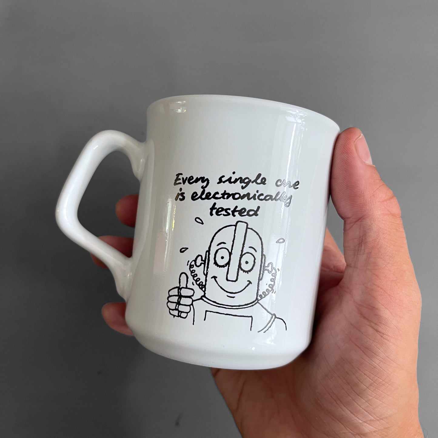 1990s Durex mug