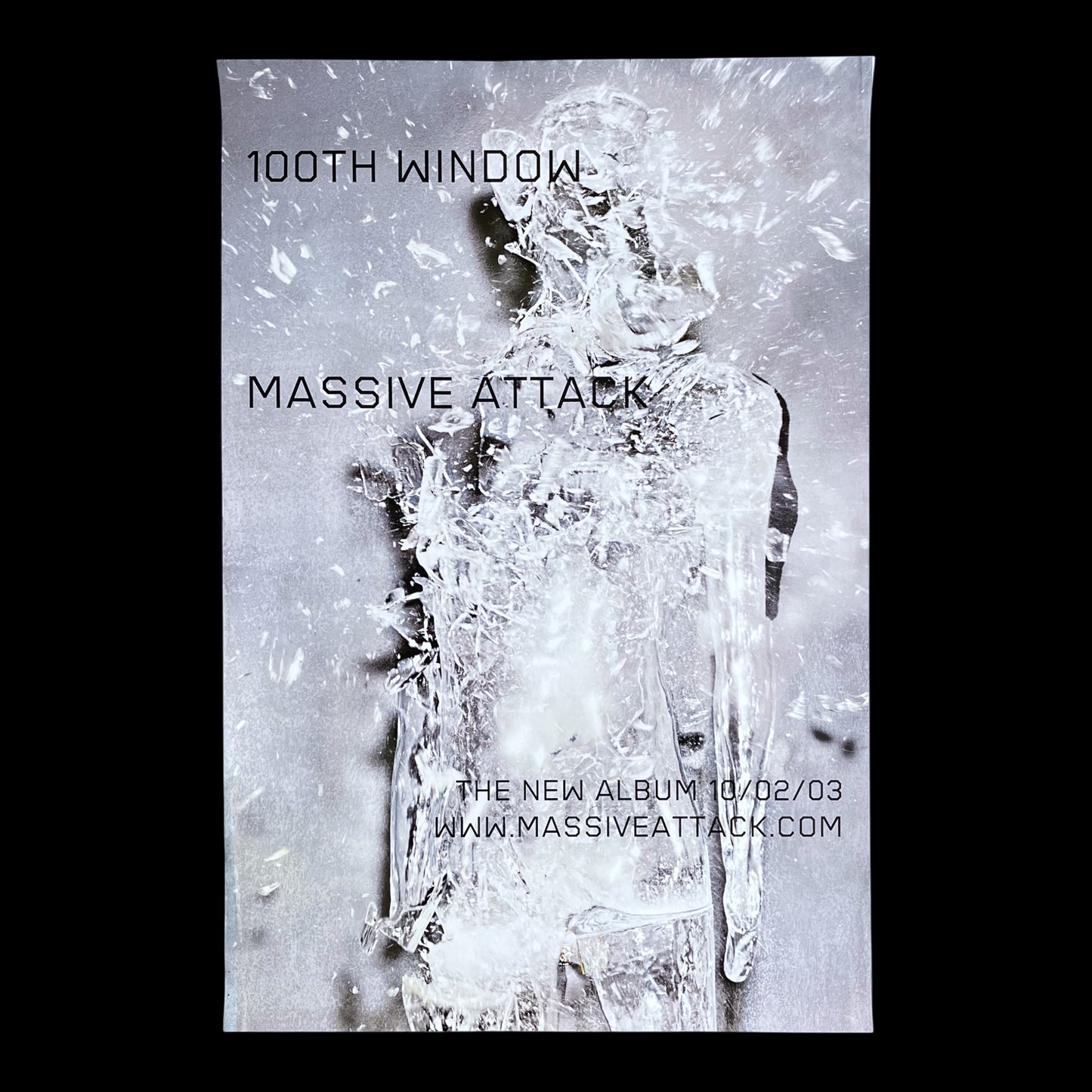 2003 Massive Attack 100th window large poster