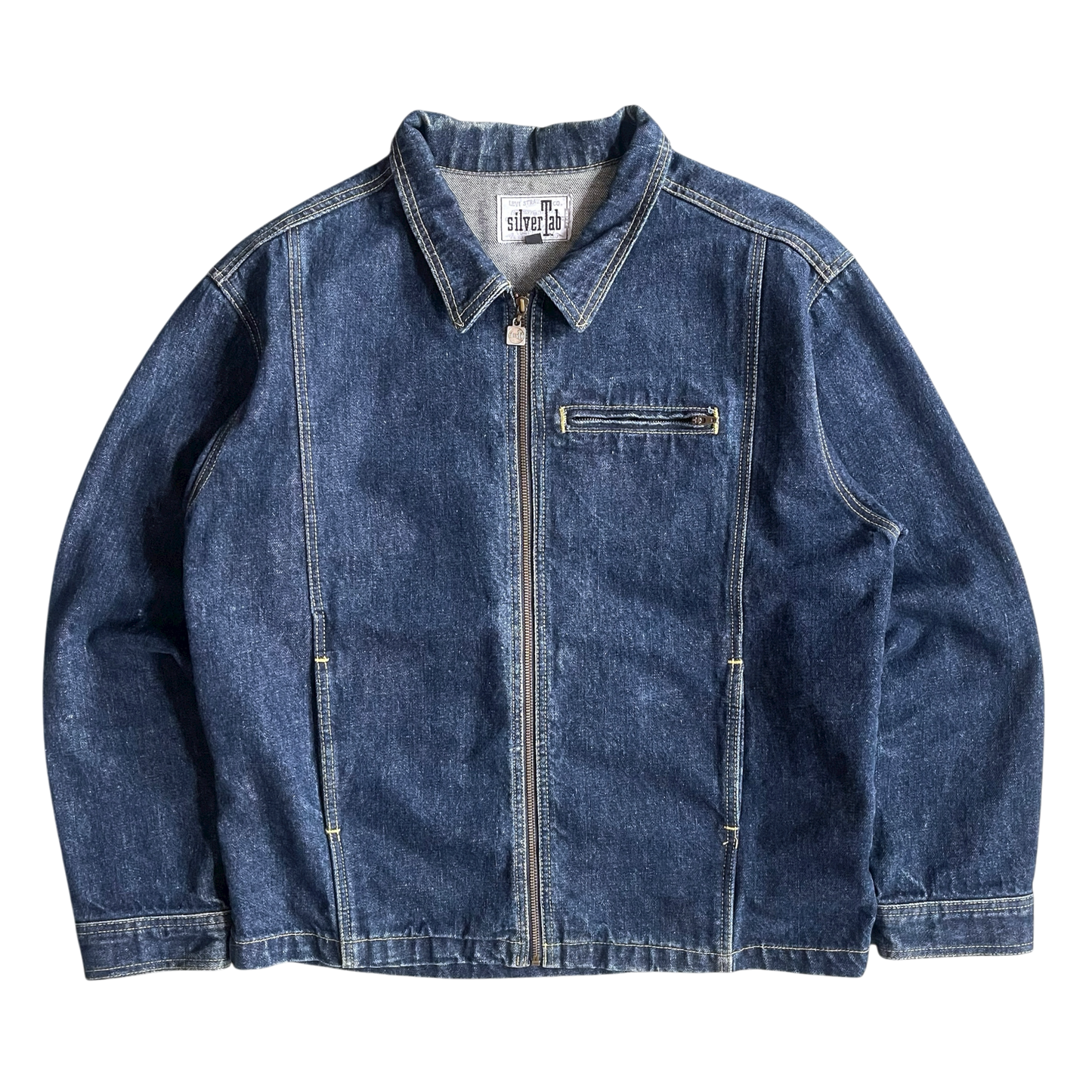 1990s Levi’s silverTab denim jacket (L)
