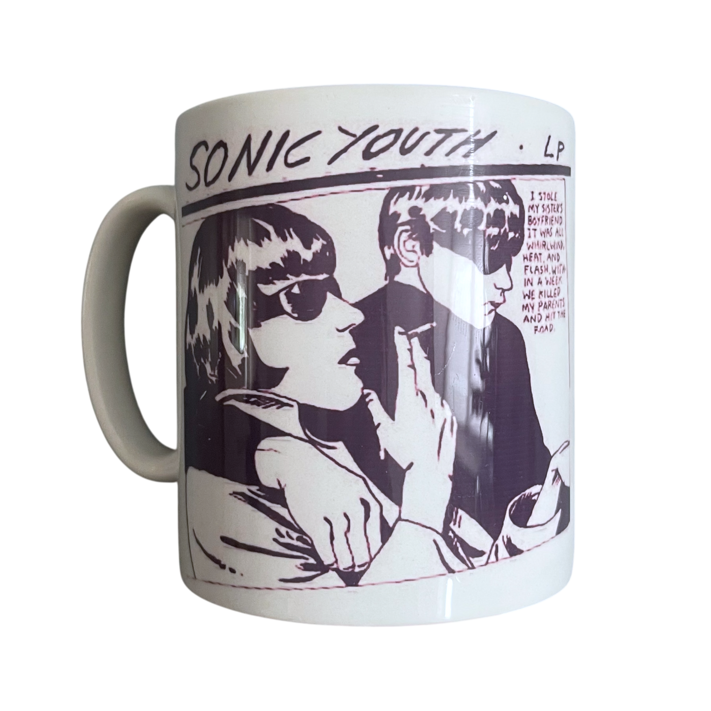 1990s Sonic Youth mug