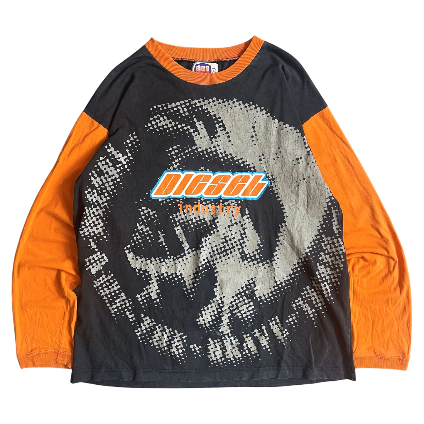 1990s Diesel industry long sleeve T-shirt (L)