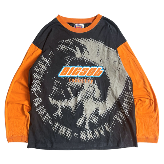 1990s Diesel industry long sleeve T-shirt (L)