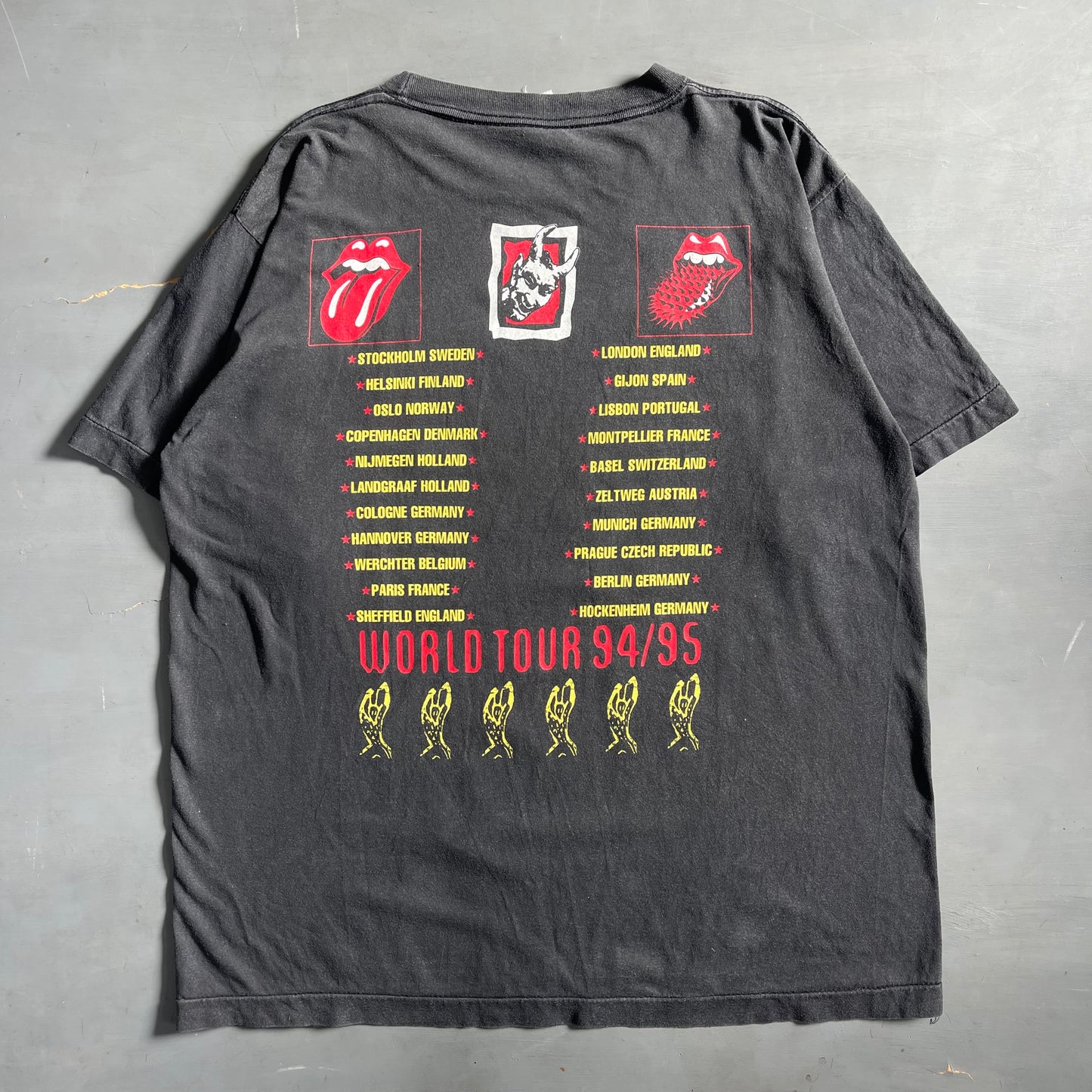 1995 Rolling Stones tour T-shirt (XL)