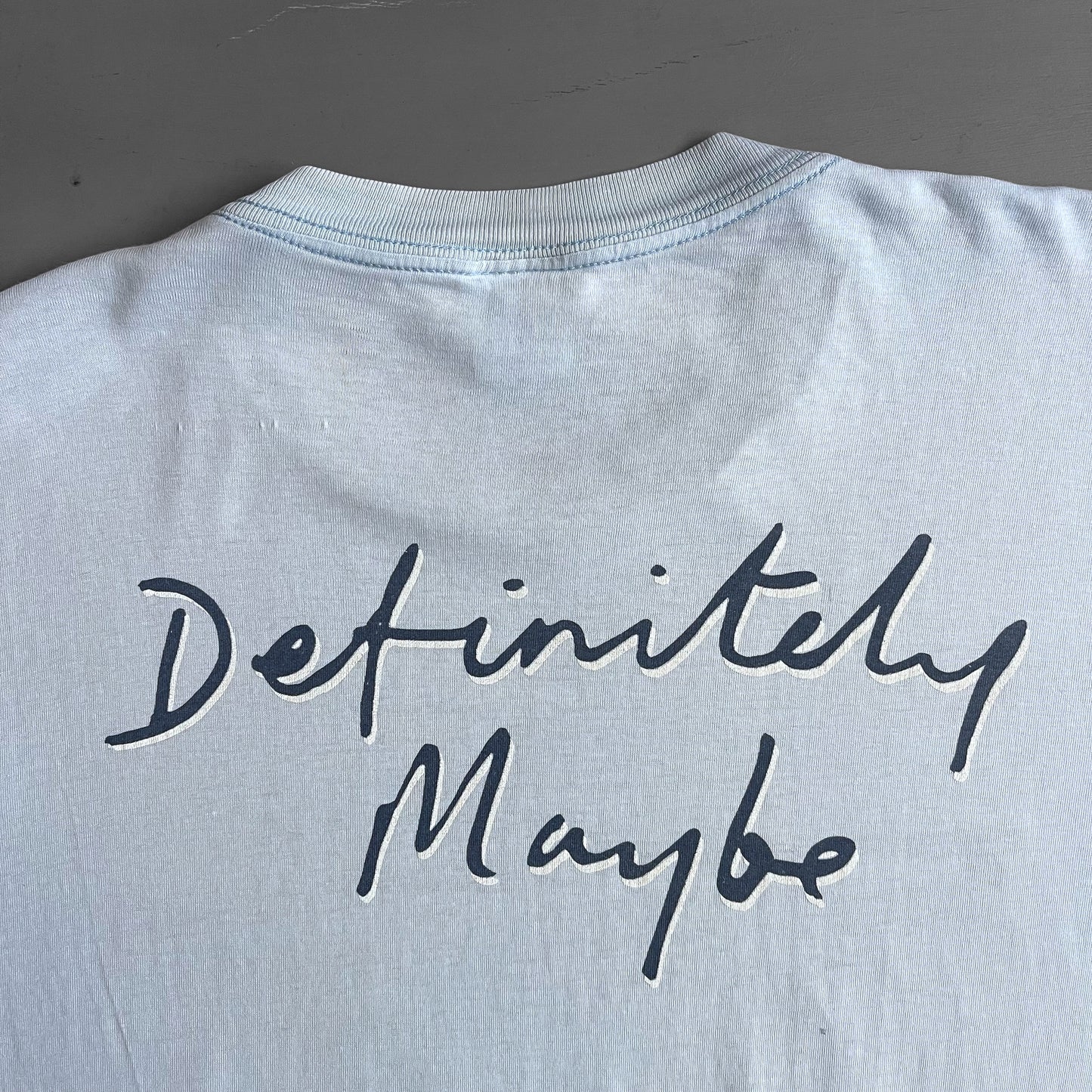 1994 Oasis Definitely maybe T-shirt (L/XL)