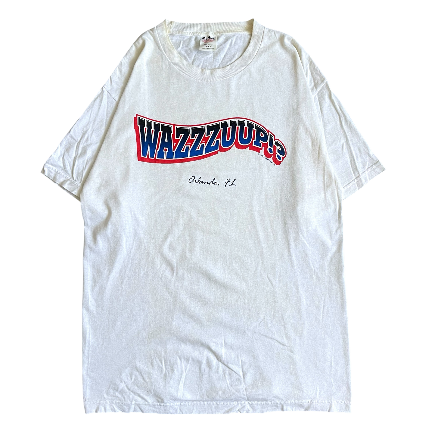 1990s WAZZZUUP!? T-shirt (L)