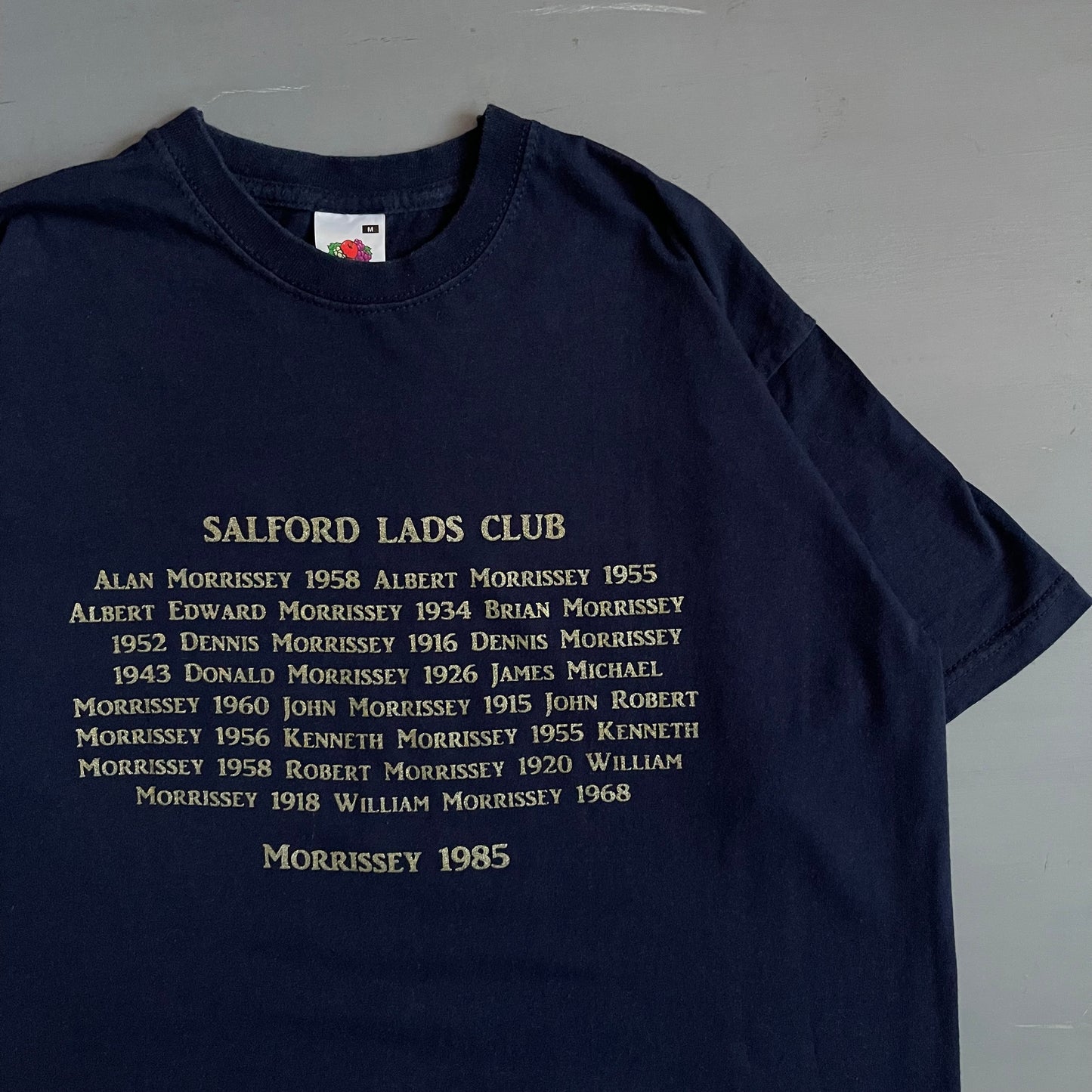 2000s Morrissey Salford lads club T-shirt (M)