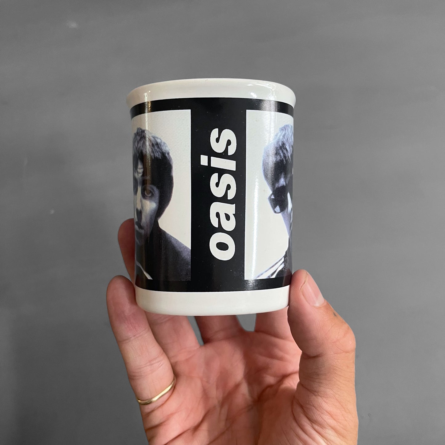 1996 Oasis mug
