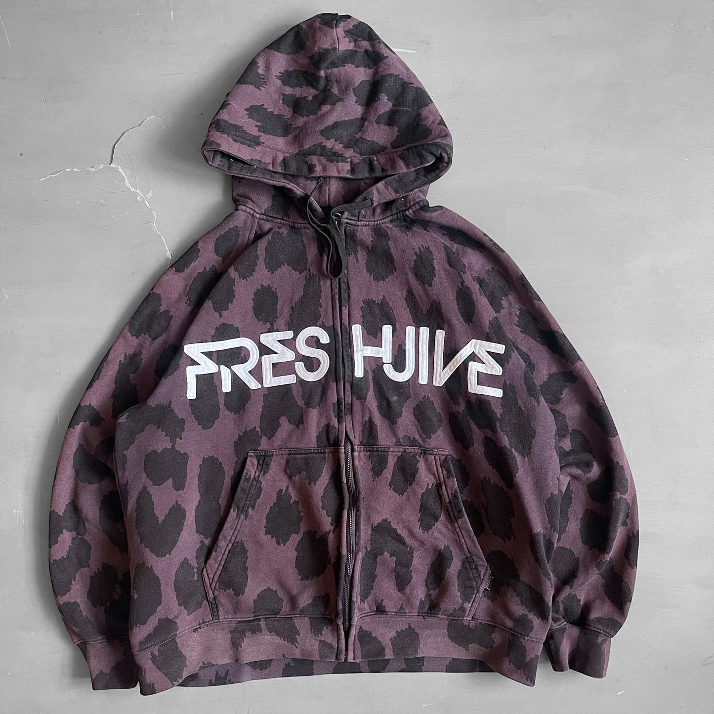 1990s Freshjive zip hoodie (L)