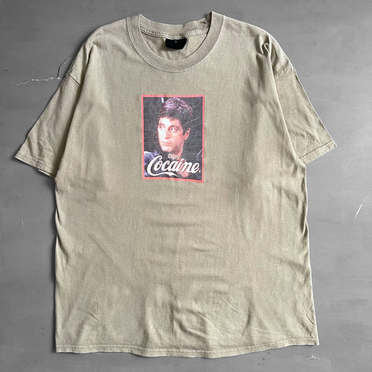 1990s Scarface enjoy cocaine Serial Killer T-shirt (XL)