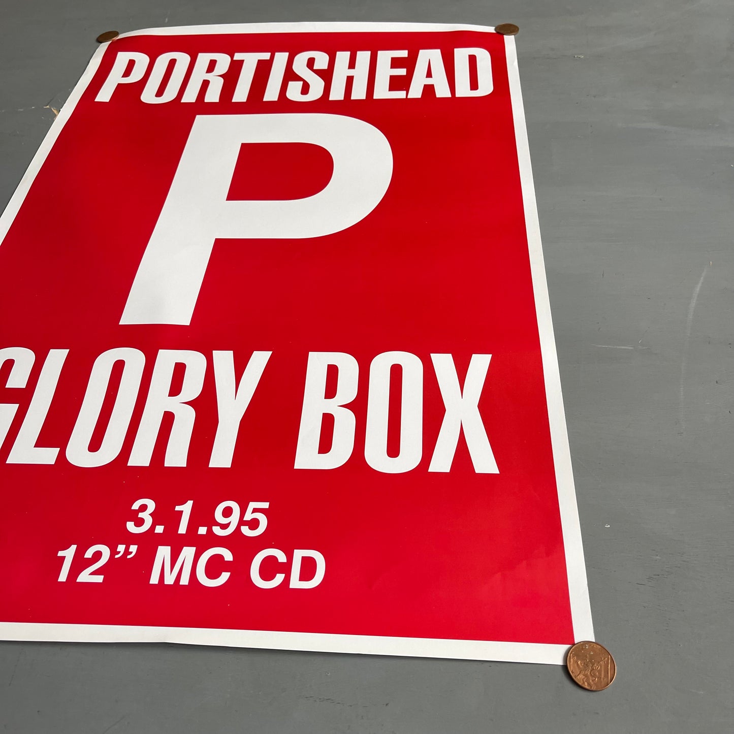 1995 Portishead glory box large poster