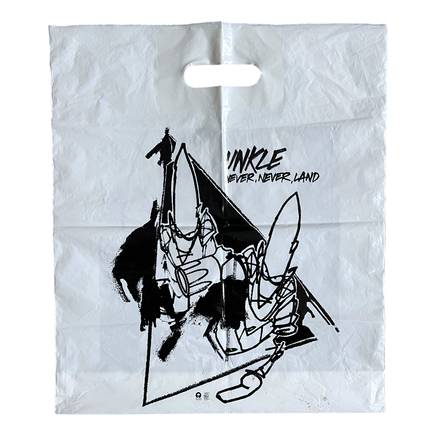 2004 Unkle never never land plastic bag
