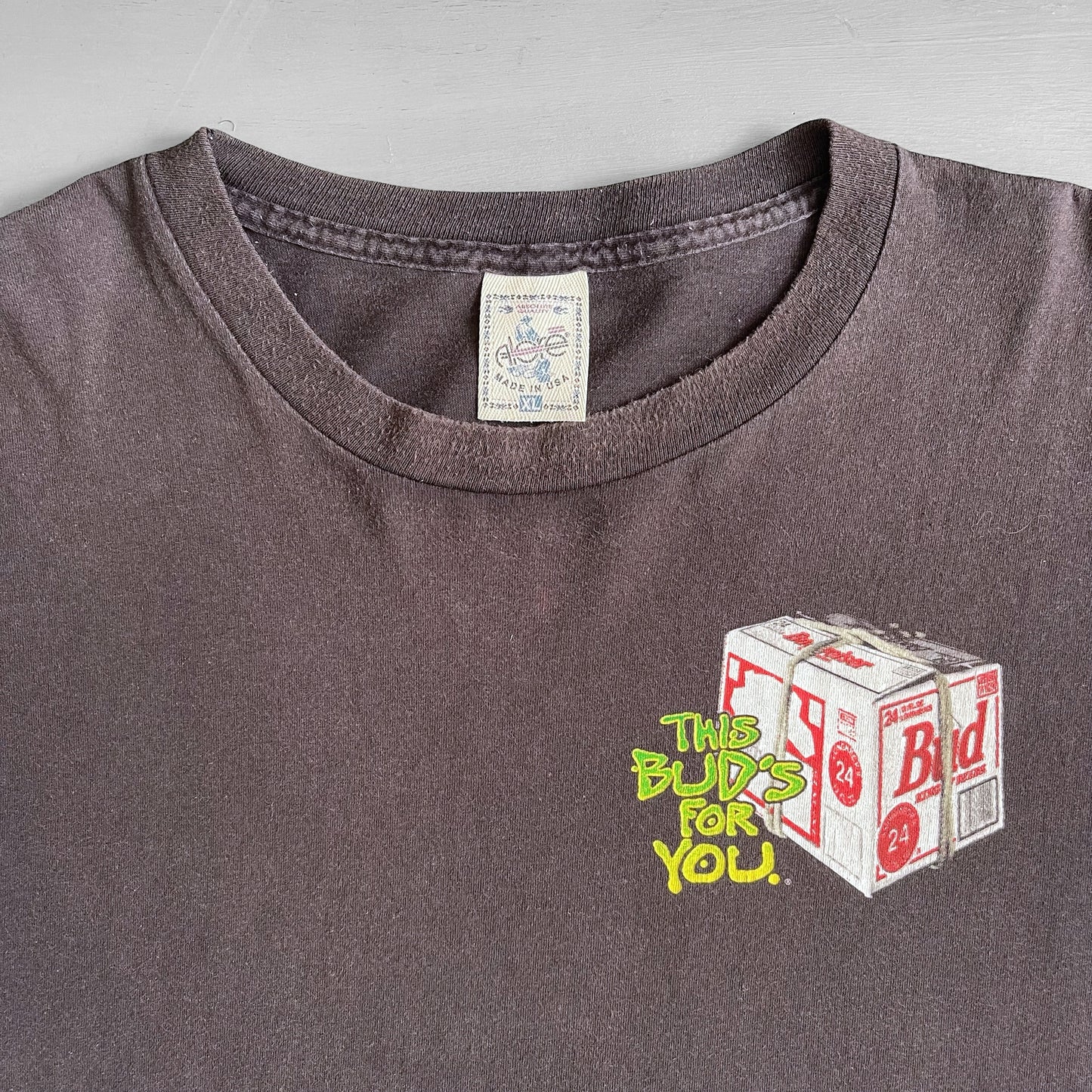 1996 Budweiser this buds for you T-shirt (XL/XXL)