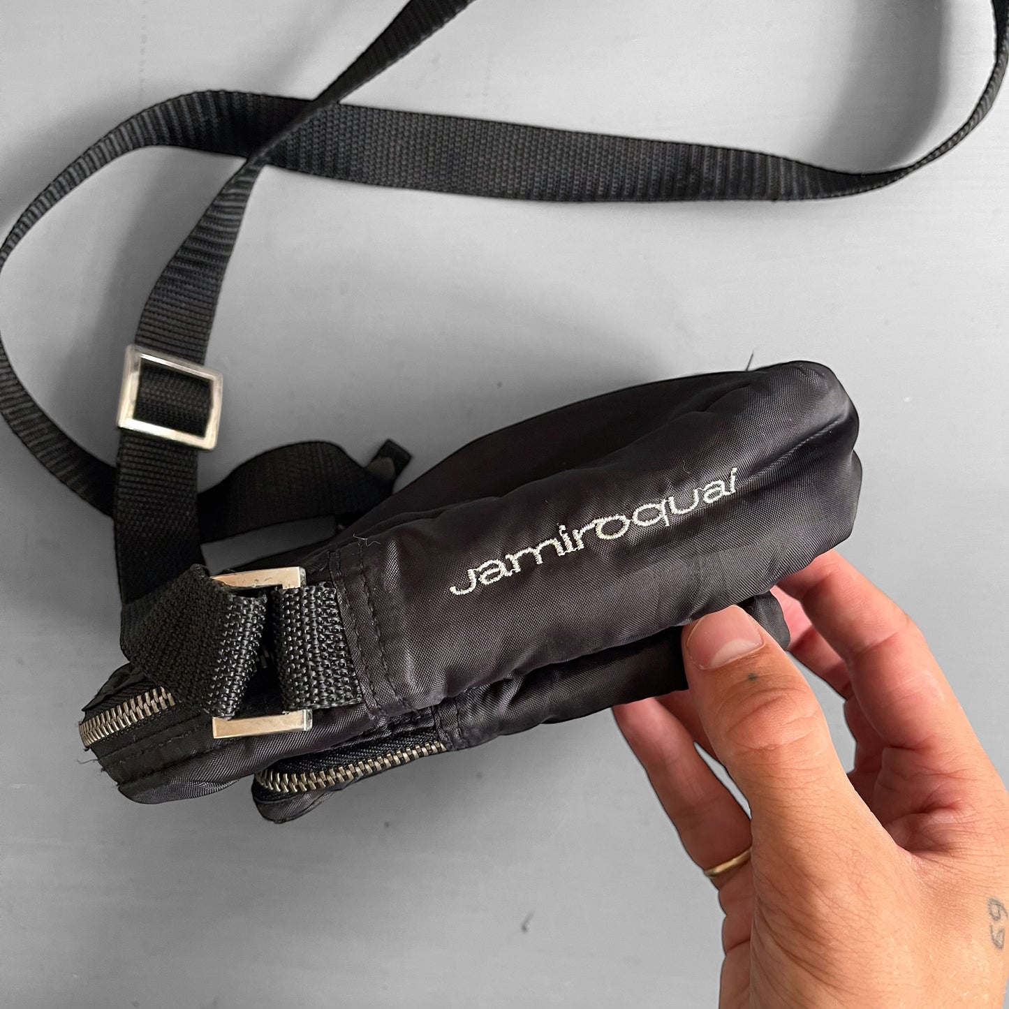 Early 2000s Jamiroquai side bag