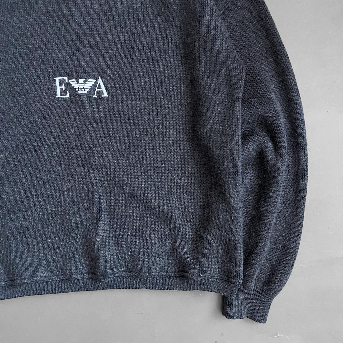 2000s Emporio Armani knit jumper (L)