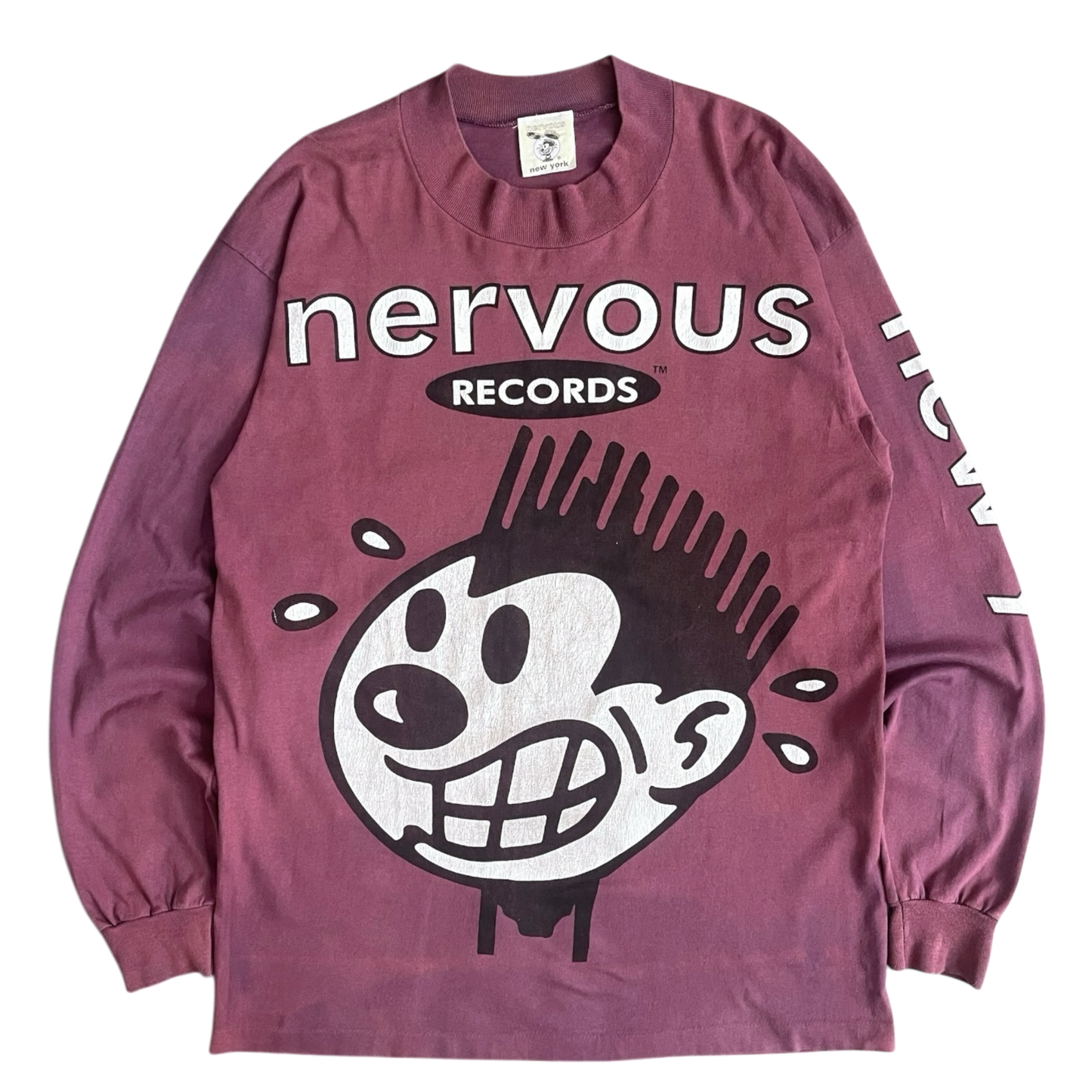 1990s Nervous Records T-shirt (XL)