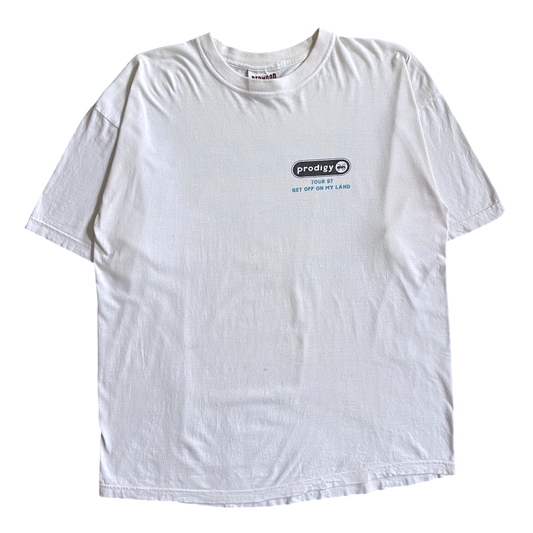 1997 Prodigy tour local crew mullet T-shirt (XL)