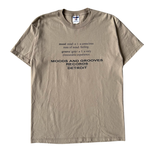 1990s Mood & Grooves records T-shirt (L)