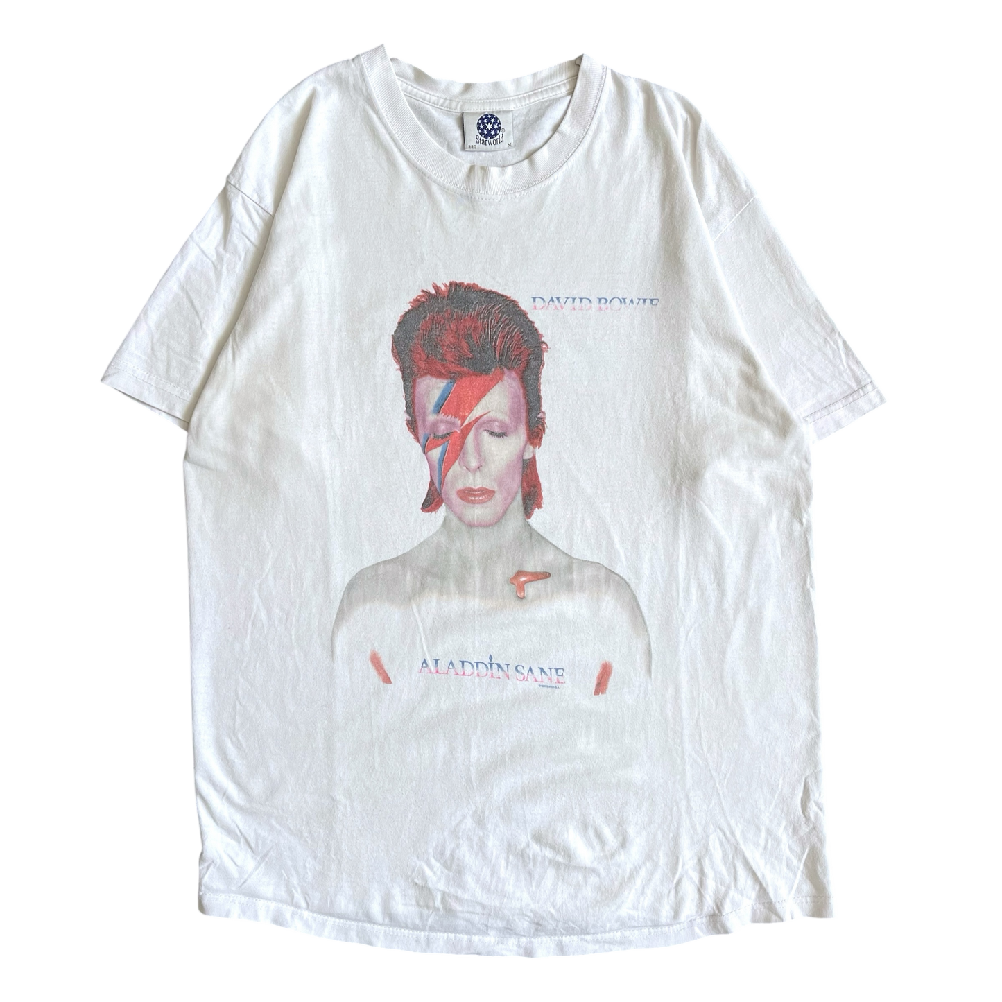 1998 Davie Bowie Aladdin sane T-shirt (M)