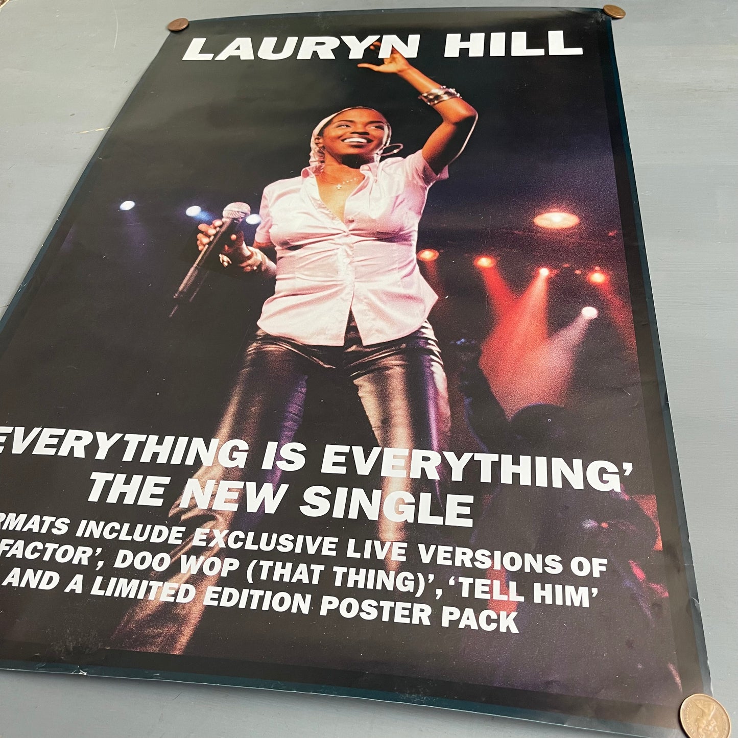 1998 Lauryn Hill poster