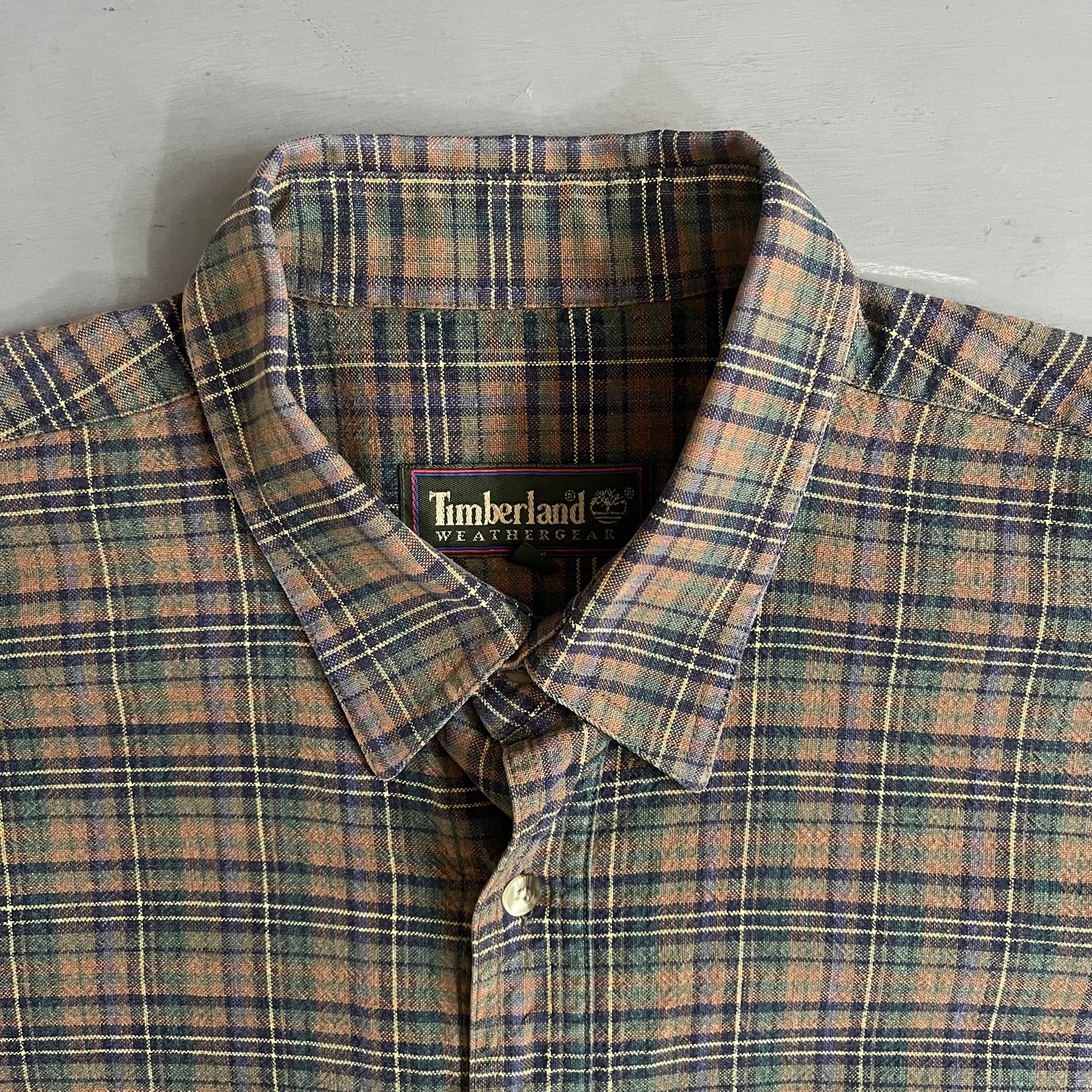 1990s Timberland weathergear shirt (L)