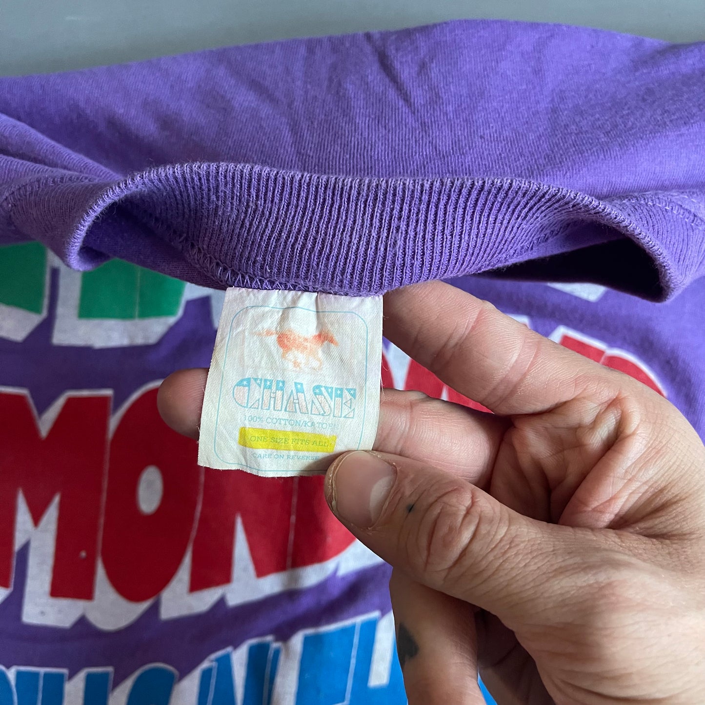 1990 Happy Mondays Pills N’ Thrills tour T-shirt (L)