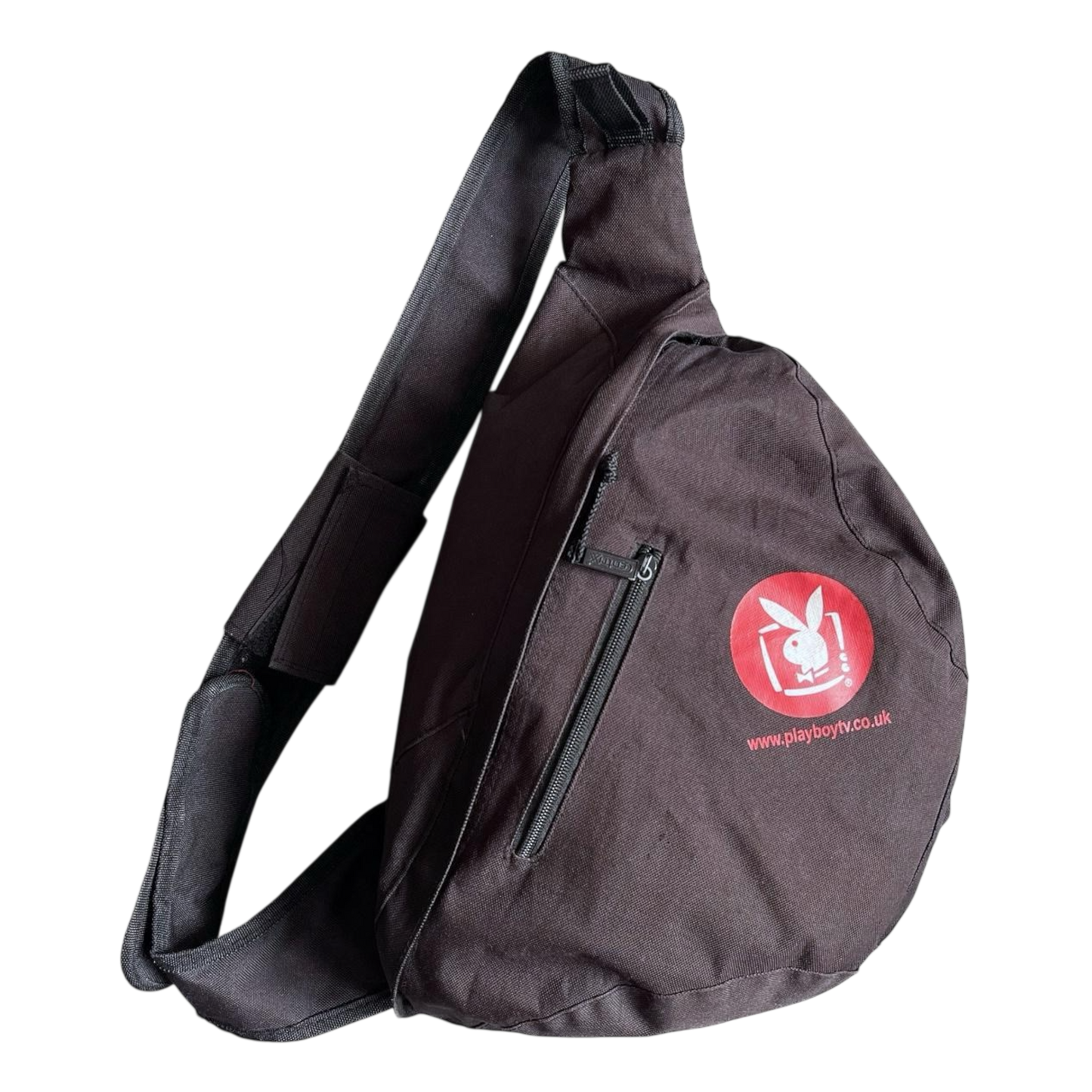 Early 2000s Playboy TV sling bag