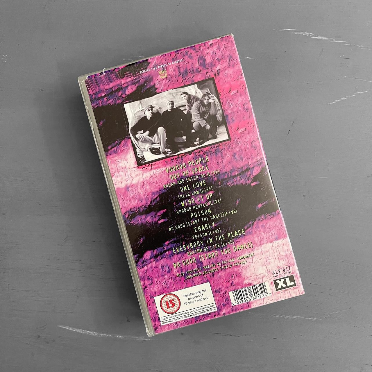 1995 The Prodigy Electronic Punks VHS