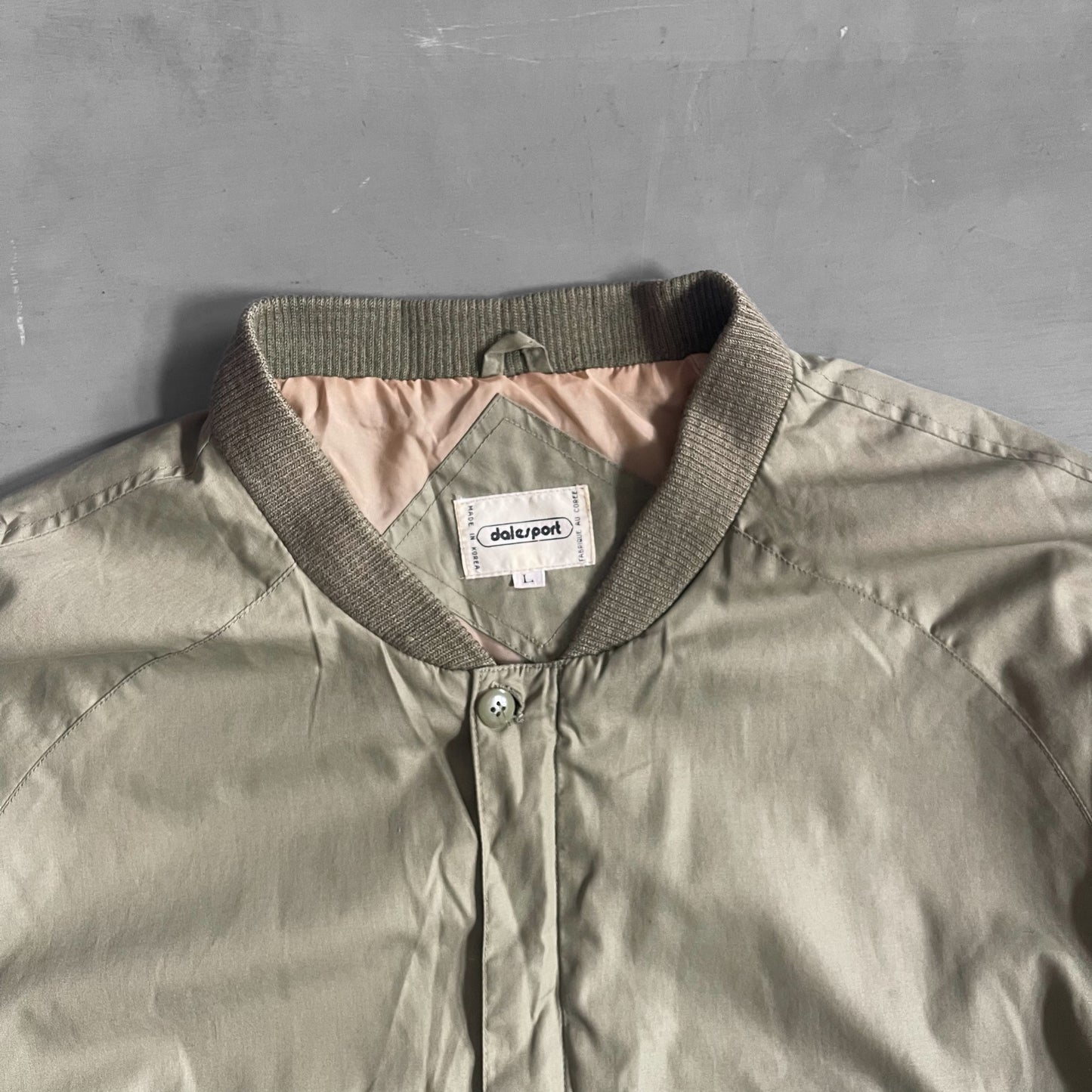 1990s Korean military bomber jacket (L)