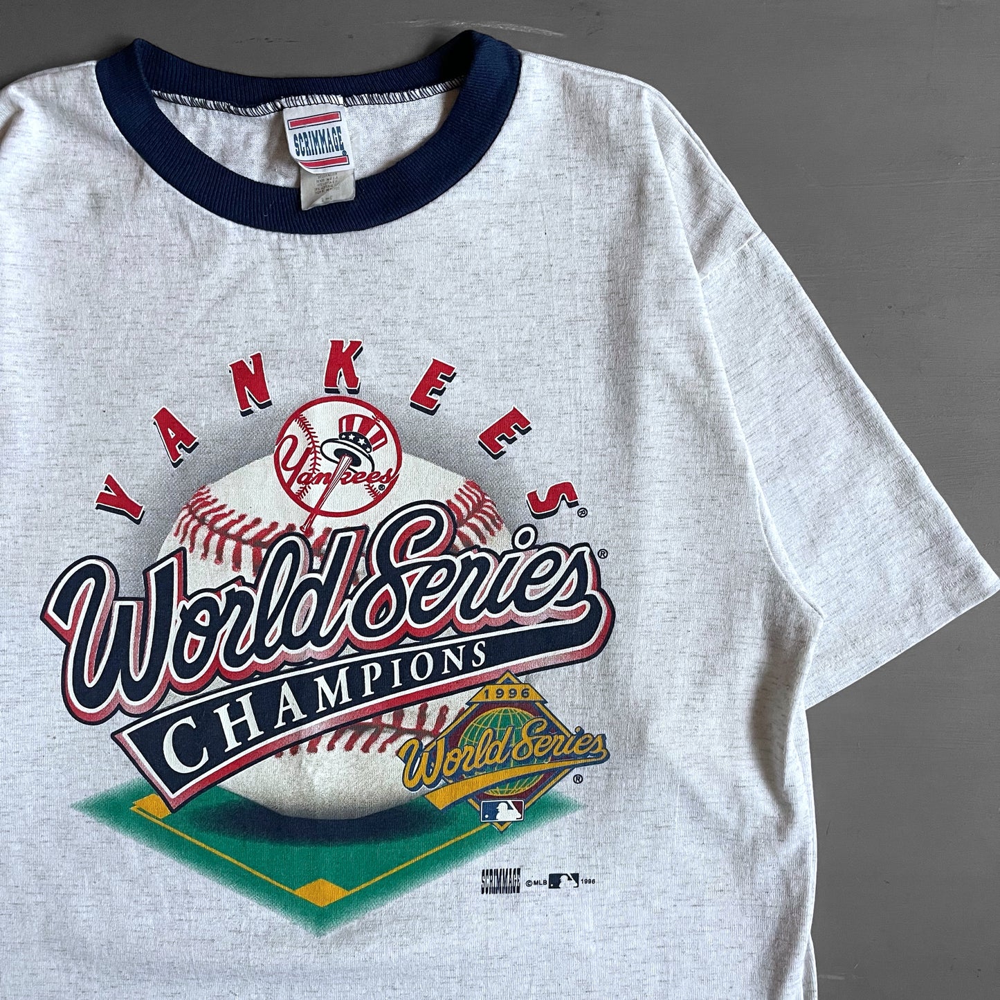1996 New York Yankees ringer T-shirt (M)