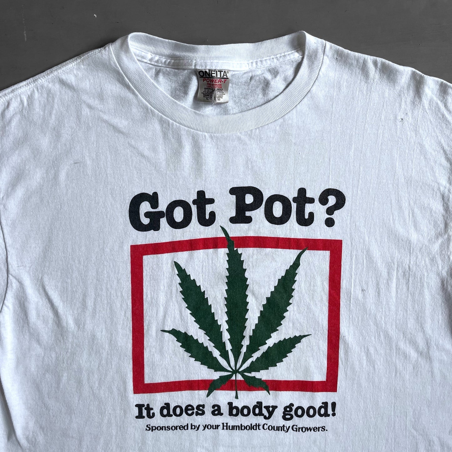 1990s Got Pot? T-shirt (XL)