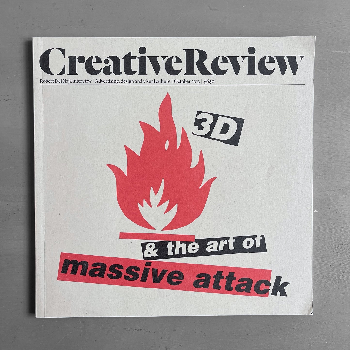 2013 Creative Review & The Art of Massive Attack booklet