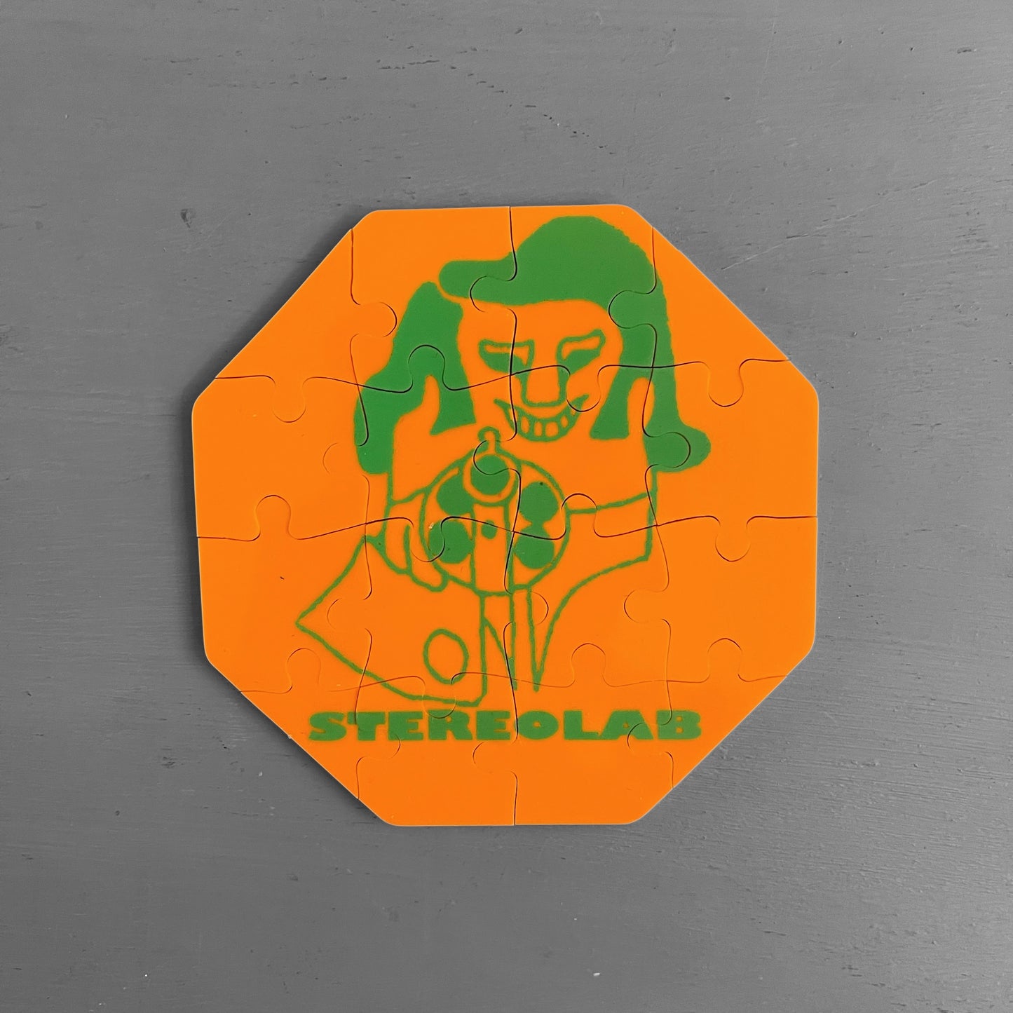 1990s Stereolab jigsaw coaster