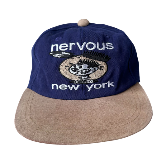 1990s Nervous Records cap
