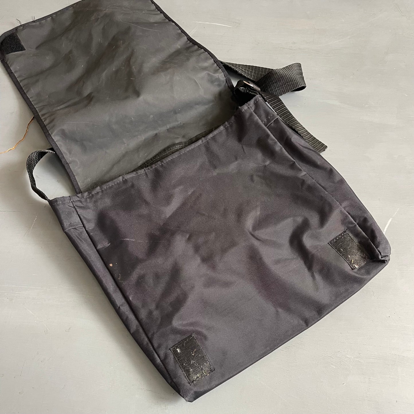 1990s Technics London messenger bag